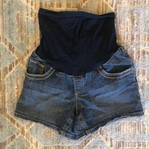 Maternity Jean Shorts
